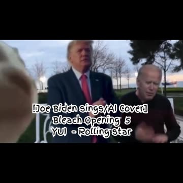 [Joe Biden sings/AI Cover] Bleach Opening 5 YUI - Rolling Star