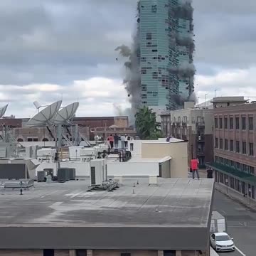 Implosion of the Capital One Tower in Lake Charles, Louisiana