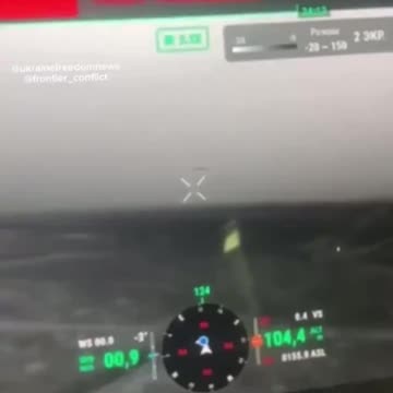 Soldados Ucranianos captan supuesto Ovni en el cielo