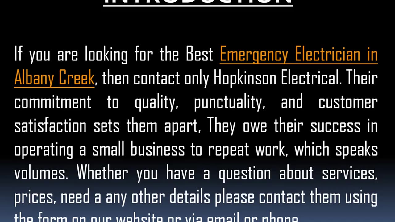 Best Emergency Electrician in Albany Creek