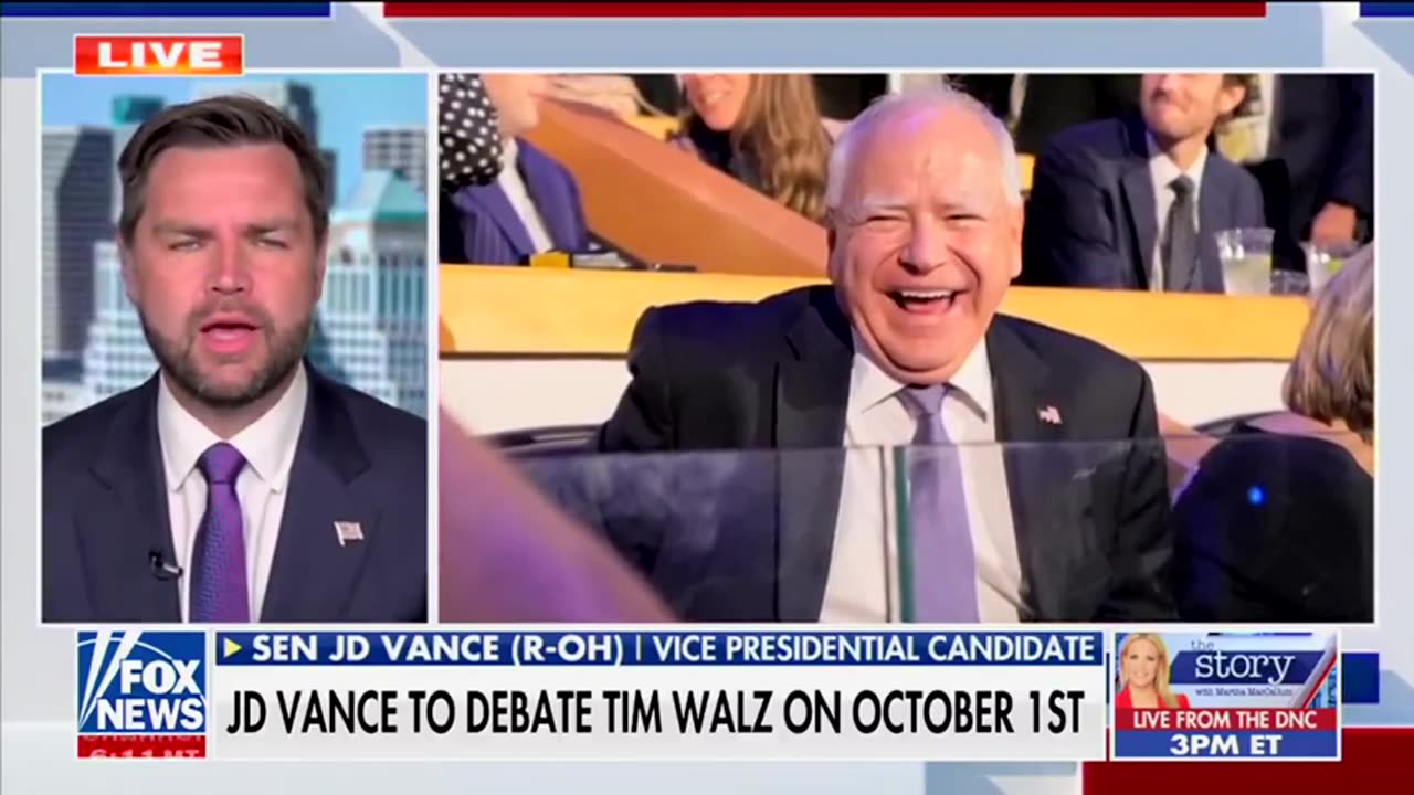 Kamala Harris announced this morning that she's running from the Fox News debate