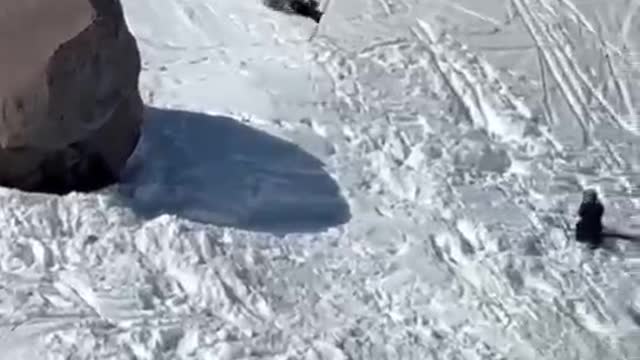 snow mountain skiing