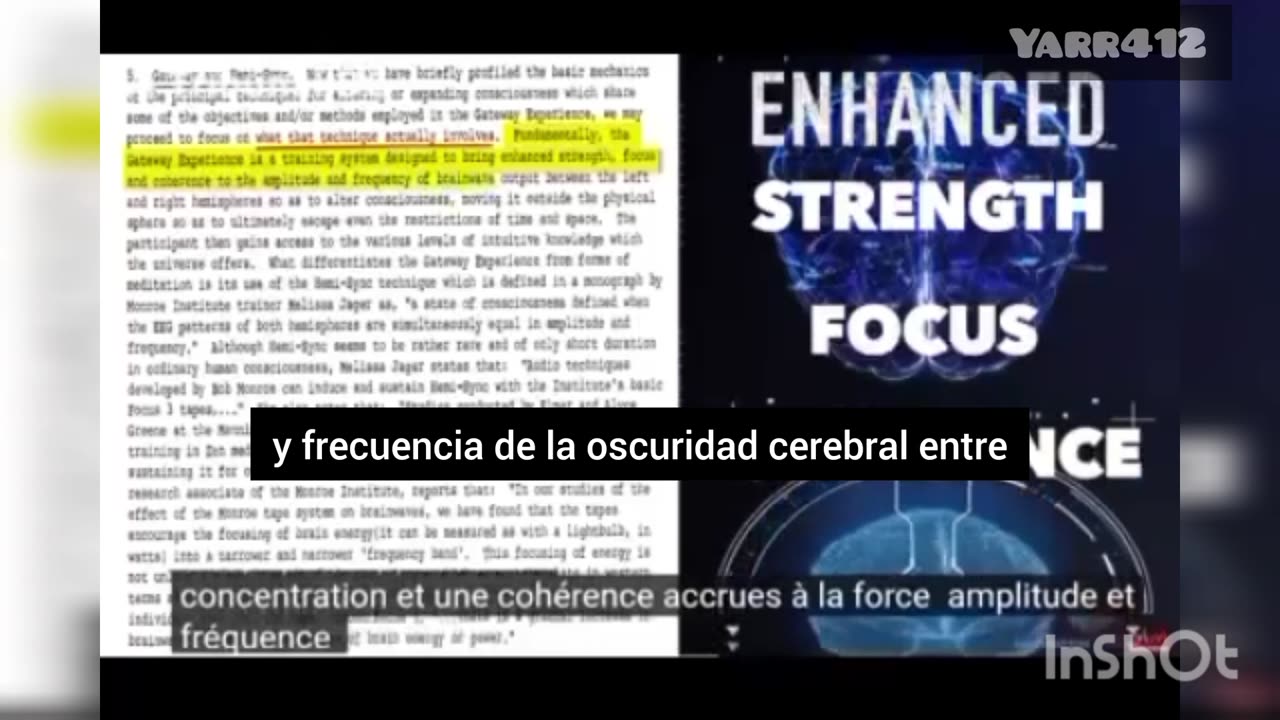 CIA DESCLASIFICADA 01 La Puerta de Enlace Experimente la sincronización del hemisferio cerebral.