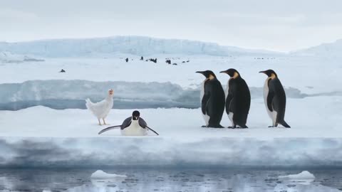 Chicken Vs. Penguin