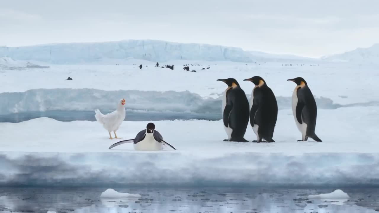 Chicken Vs. Penguin