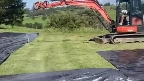 Digger slings seen on