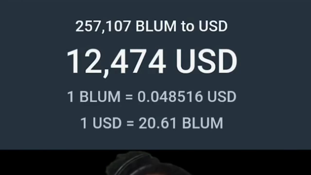 1 Blum=1 USD link in description