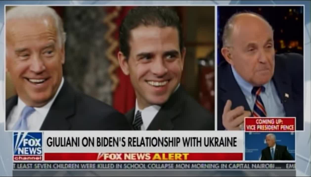 Giuliani: Biden Was Involved in Very, Very Horrible Corruption... There are Documents, Tapes