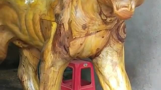 AMAZING WOOD CARVING - woodworking art #woodworkingart #shorts