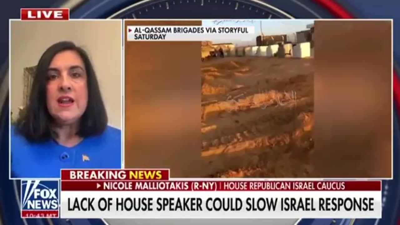 (10/8/23) Malliotakis: We went from peace through strength to war through appeasement