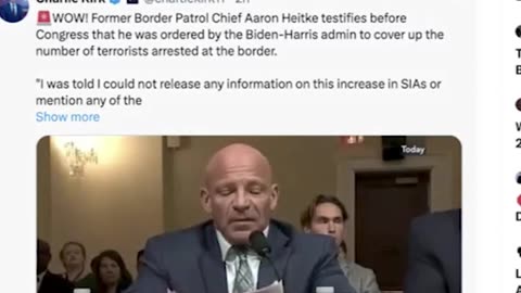 Former Border Patrol Chief - BIDEN-HARRIS terrorist cover up!