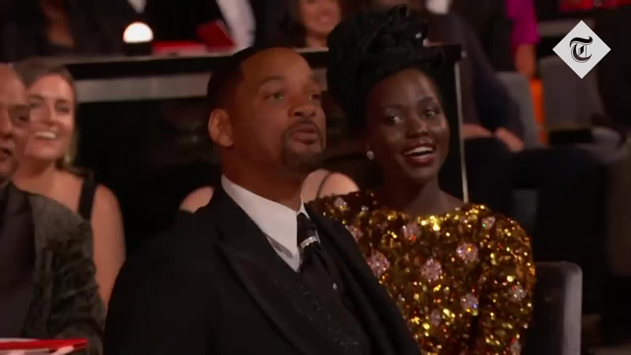 Will Smith slaps Chris Rock at the 2022 Oscars