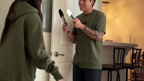 Asking my husband to help me take my stuck tampon out