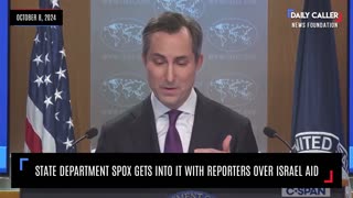 State Department SPOX Gets into It with Reporters Over Israel Aid