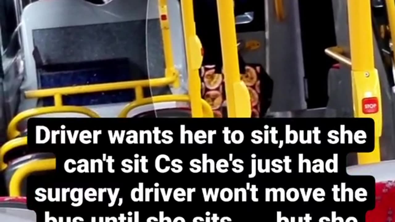 London Bus Driver will not let passenger sit