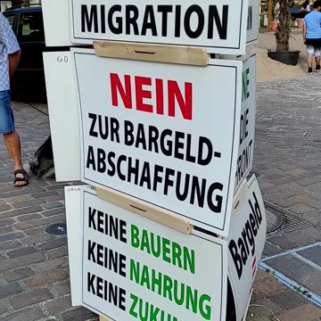 Schilder - Mahnwache Nr. 237 in Schwäbisch Gmünd am 30.07.2024