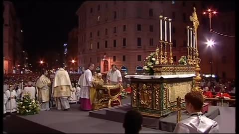 A última procissão Corpus Christi do Papa Bento XVI