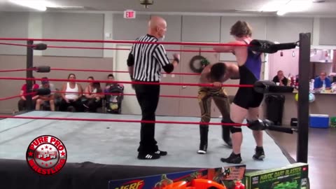 Pure Pro Wrestling:Corey Bryant vs Yela Man