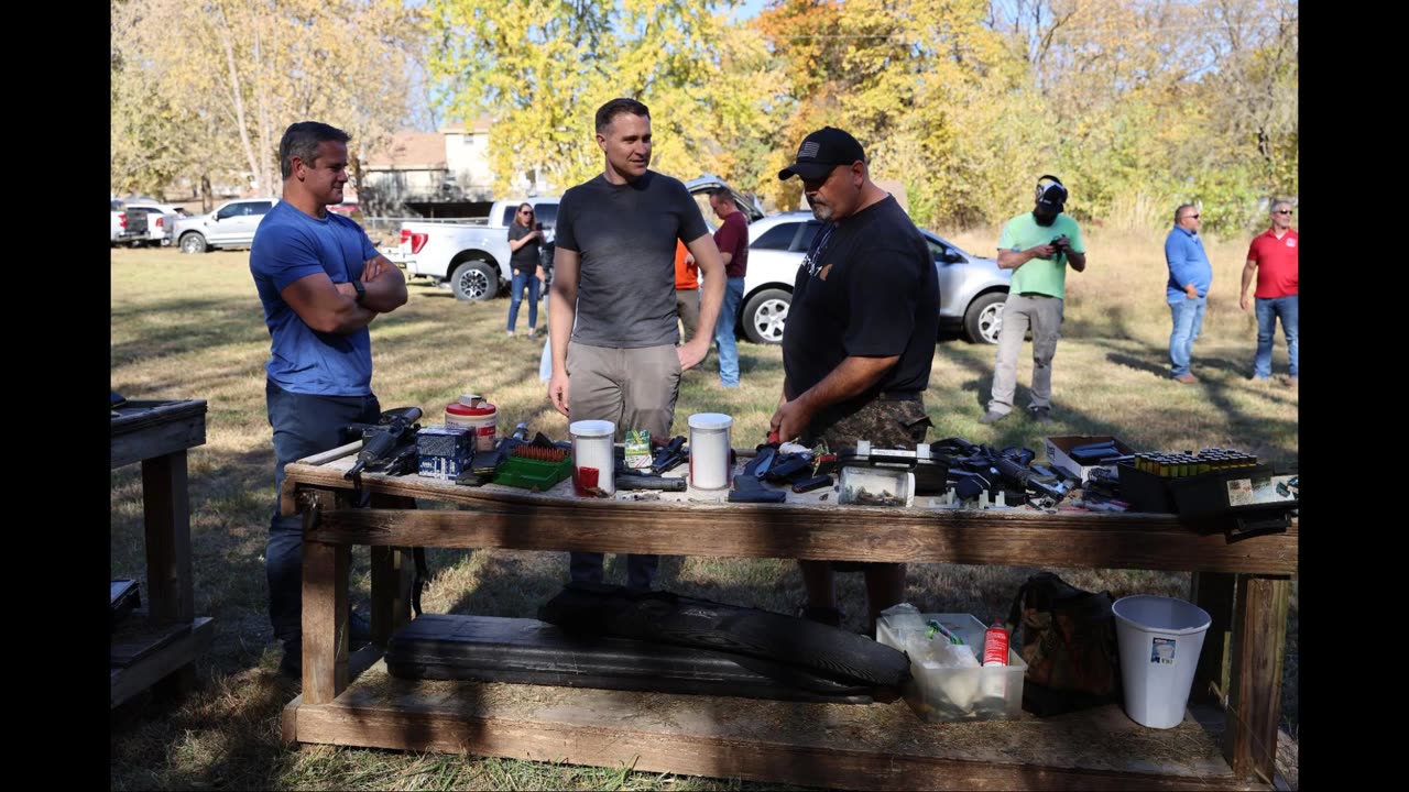 Politician's Range Day Injures Reporter