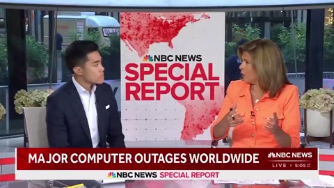 Special report- Major computer outages occur worldwide