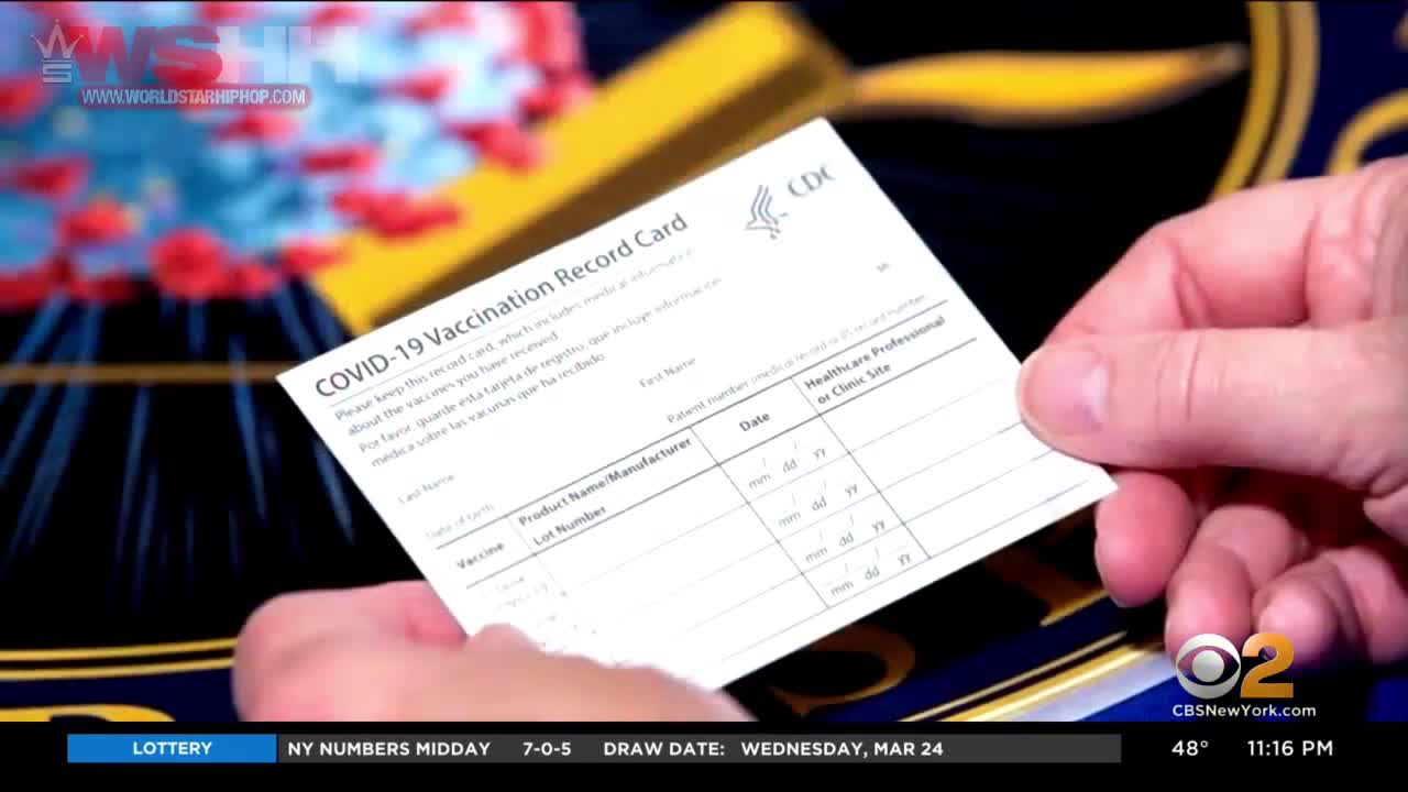 Vaccine Certificates Are Being Sold On The Dark Web Along w Stolen Shots & Forged Test Results