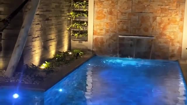 Que bela piscina