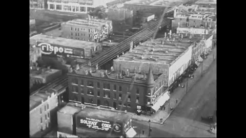 Chicago Photographed from Roy Knabenshues Dirigible Air Ship