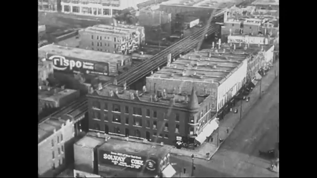 Chicago Photographed from Roy Knabenshues Dirigible Air Ship