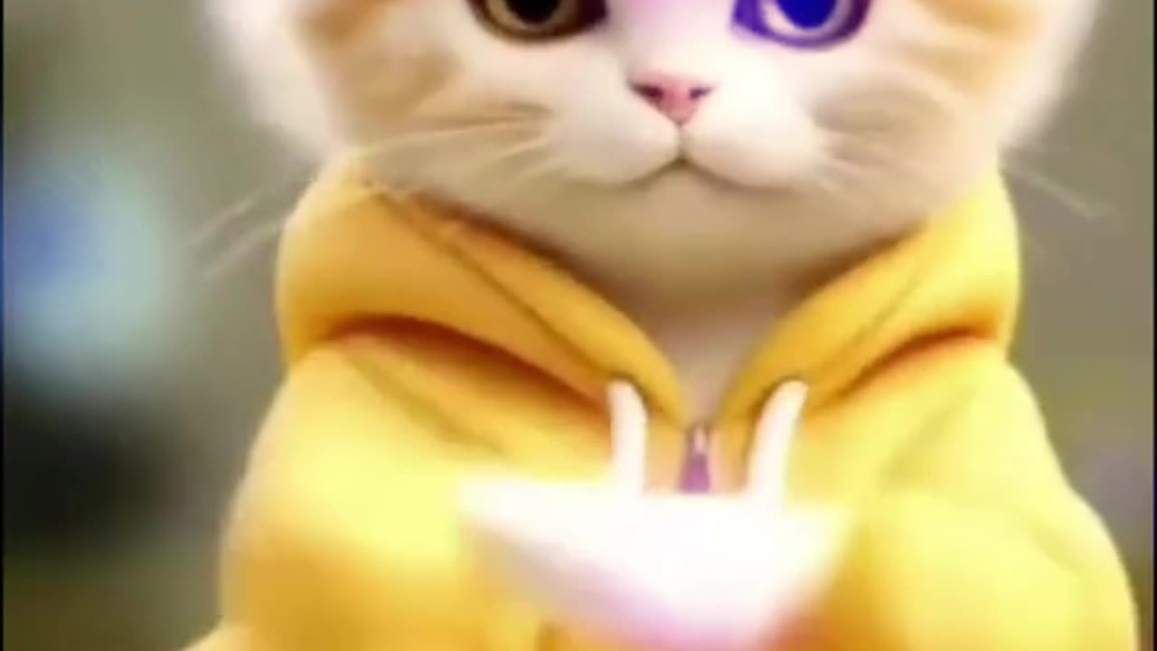 Cat Funny Dancing