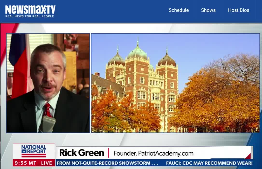 Rick Green on Newsmax Panel 2/2/21