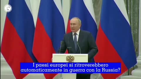 Putin: Se l'Ucraina decidesse di riprendersi la Crimea, saremo tutti in guerra...