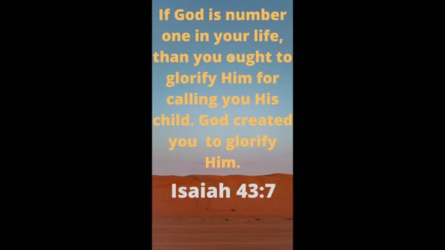 We Must Glorify God Rather Than Men