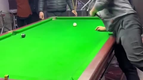 funny billiards video