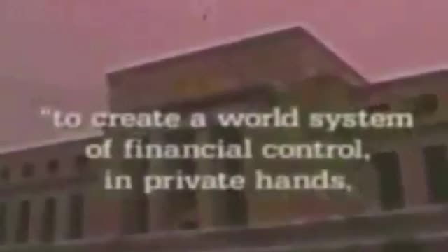 This 1991 Rockefeller Speech Will Give You the Chills