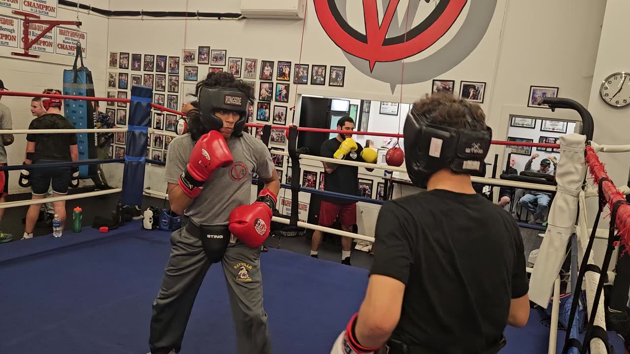 Joey sparring Jimmy 1. 11/5/24