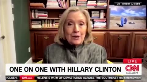 Hillary Clinton - "We lose total control" if social media stops censoring content.