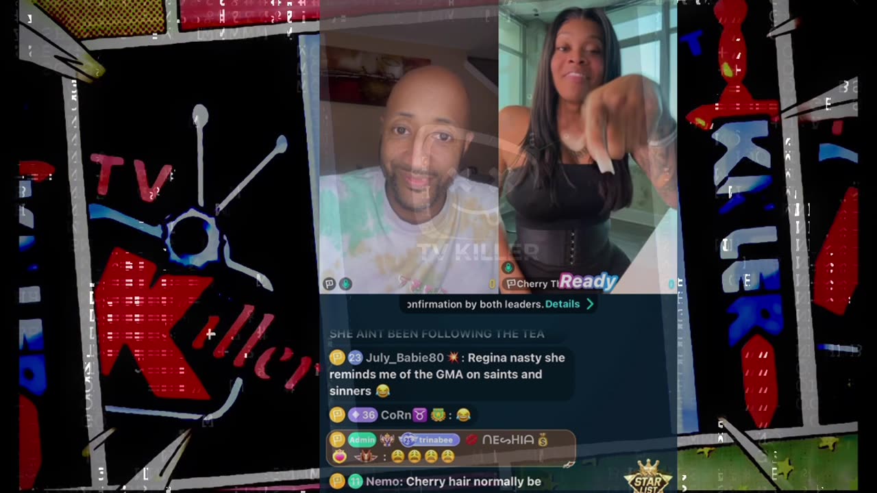 CHERRY THE BOOM TELLS TRINA BEE SHE COULD OF HAD PASTOR P + ROAST TOMIKAY
