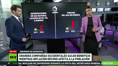 Le grandi aziende occidentali realizzano PROFITTO quando l'INFLAZIONE RECORD colpisce la popolazione.Secondo le ultime statistiche, il tasso di INFLAZIONE nell'Unione Europea ha raggiunto un NUOVO RECORD del 9,8% su base annua.