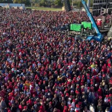 WOW—A VIEW FROM ABOVE IN BUTLER, PENNSYLVANIA! | Scavino Telegram