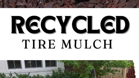 Recycled Tire Mulch for Gardens & Playgrounds | Durable & Sustainable