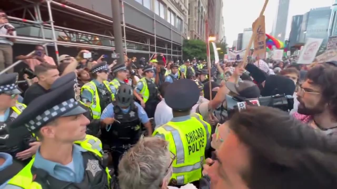 It appears that leftists are already having a “joyful” experience in Chicago for the DNC