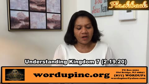 Understanding Kingdom 7 -2.19.20-FB