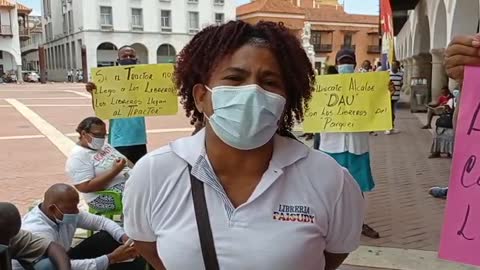 Habla líder de los libreros en Cartagena