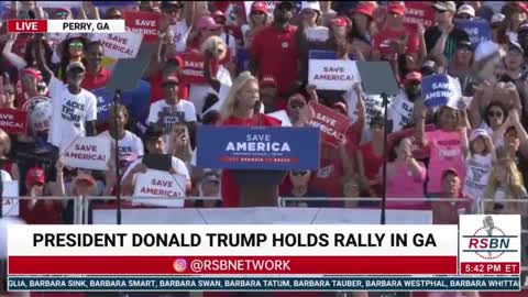 Rep. Marjorie Taylor Greene Ful Sspeech at Save America Rally in Perry, GA 9/25/21