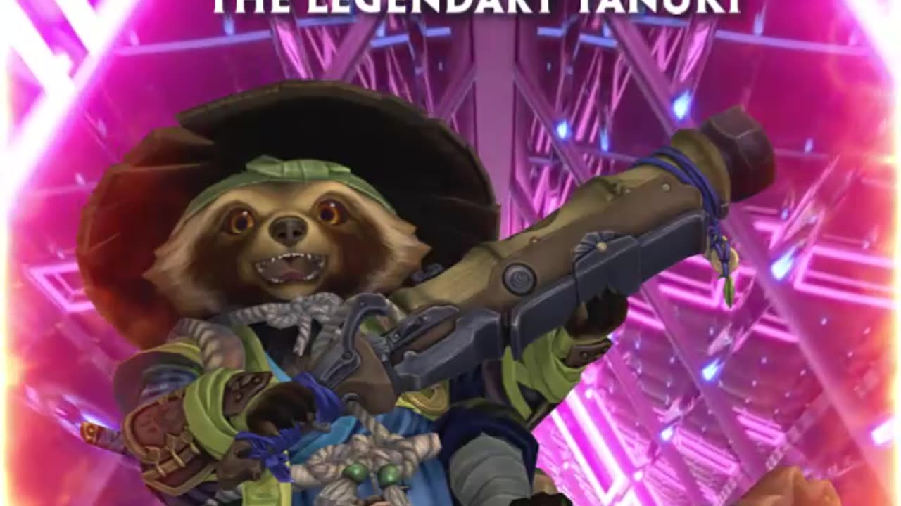 Concorda que é um dos caçadores mais divertidos de jogar?!🦝🚀 Tanuki