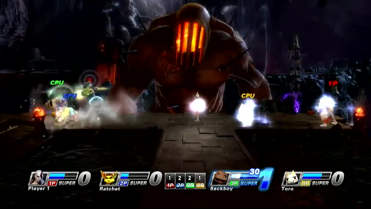 PlayStation All-Stars Battle Royale Battle1