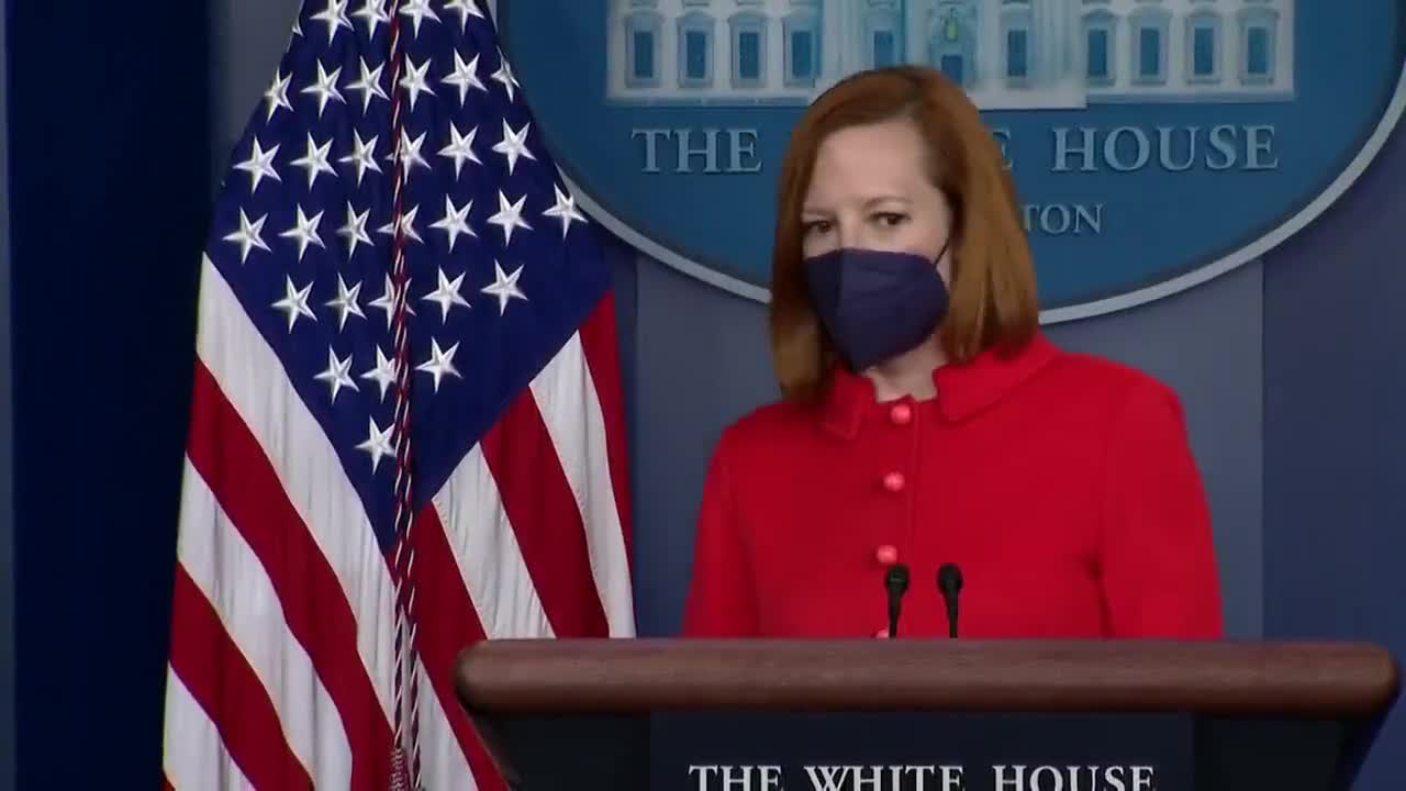 Psaki Says Biden Will Take Questions Depending On What Reporters Ask