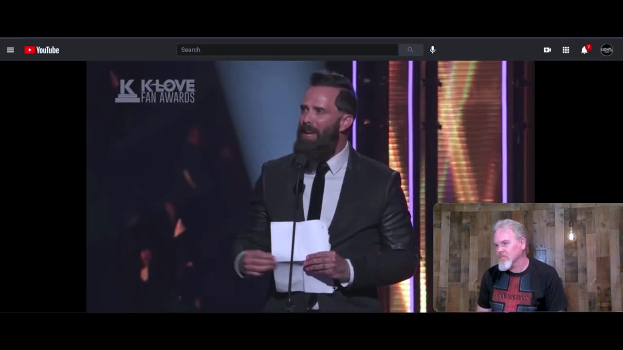 John Cooper Wins K-Love Fan Book Impact Award - "Play the Man!"