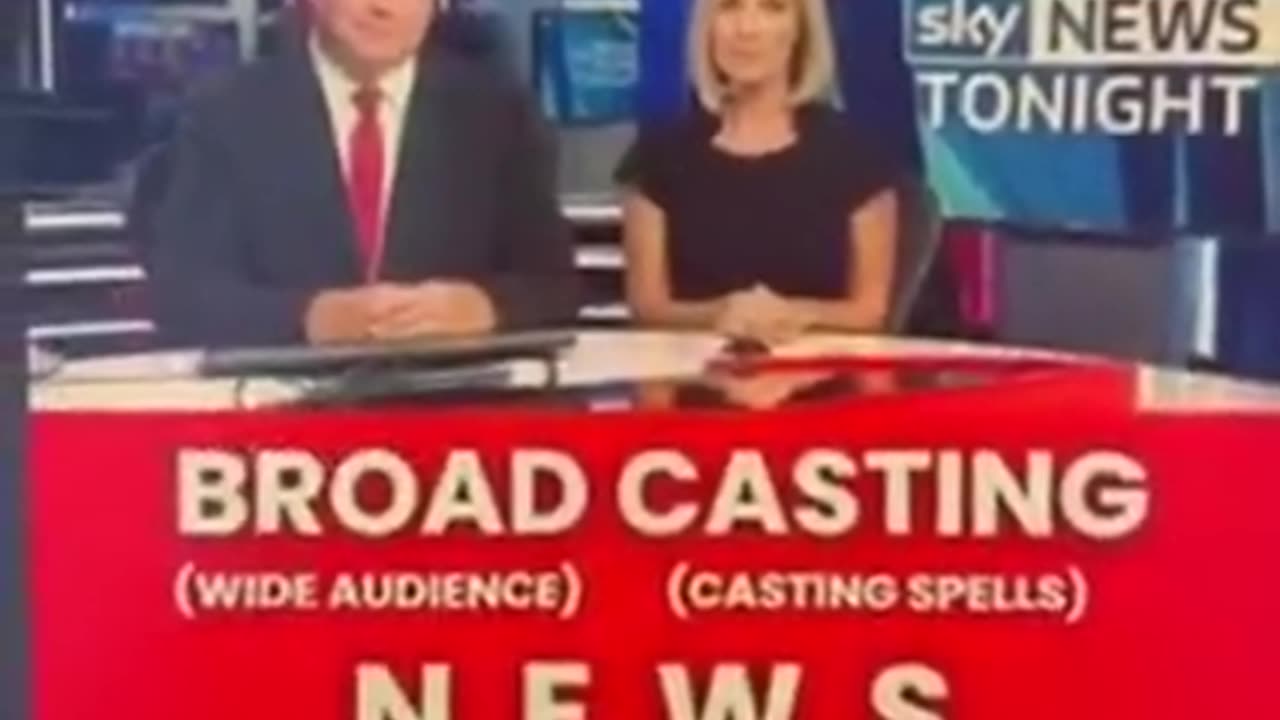 BROADCASTING ₪ IS SPELLCASTING
