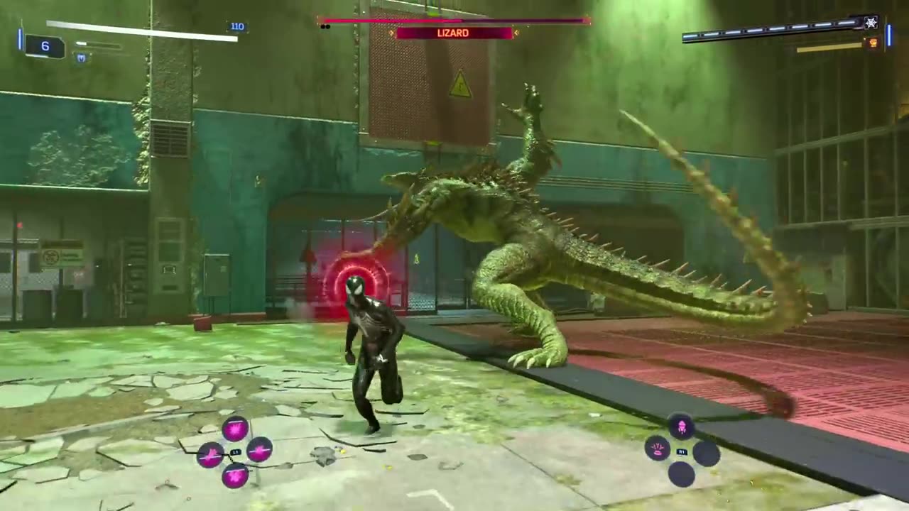 Spiderman venom vs lizard